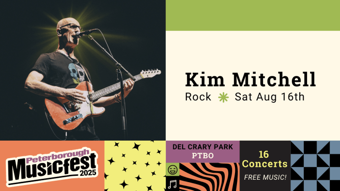 Kim Mitchell @ Ptbo Musicfest