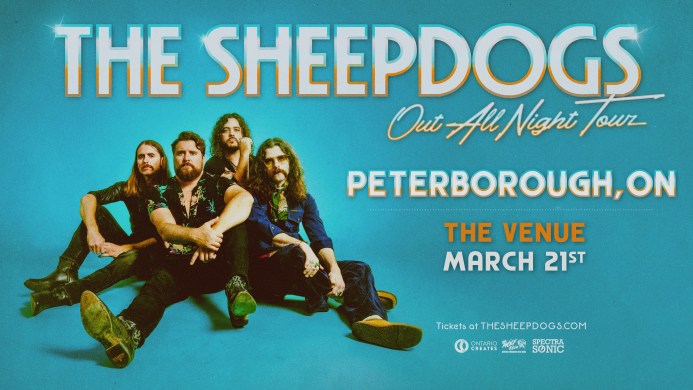The Sheepdogs in Peterborough