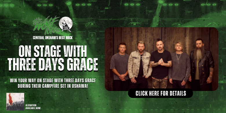 On Stage With Three Days Grace